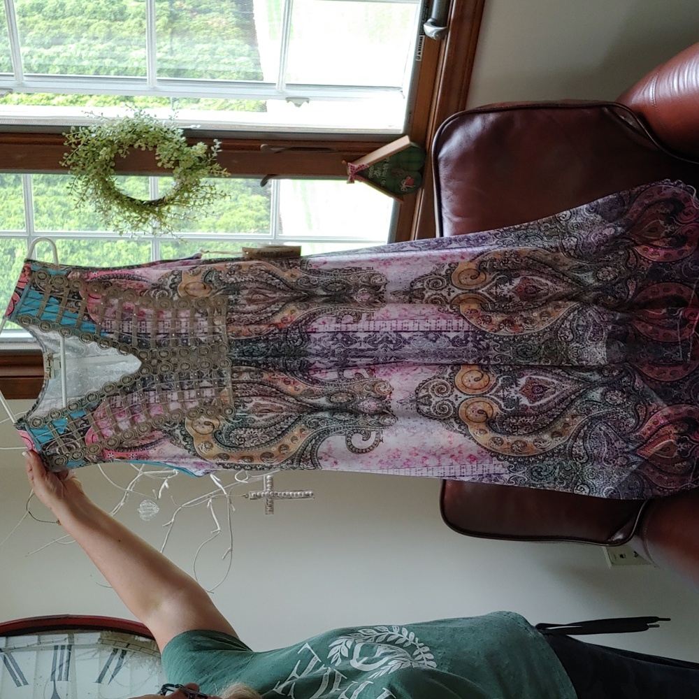 World Unity large dress multi color